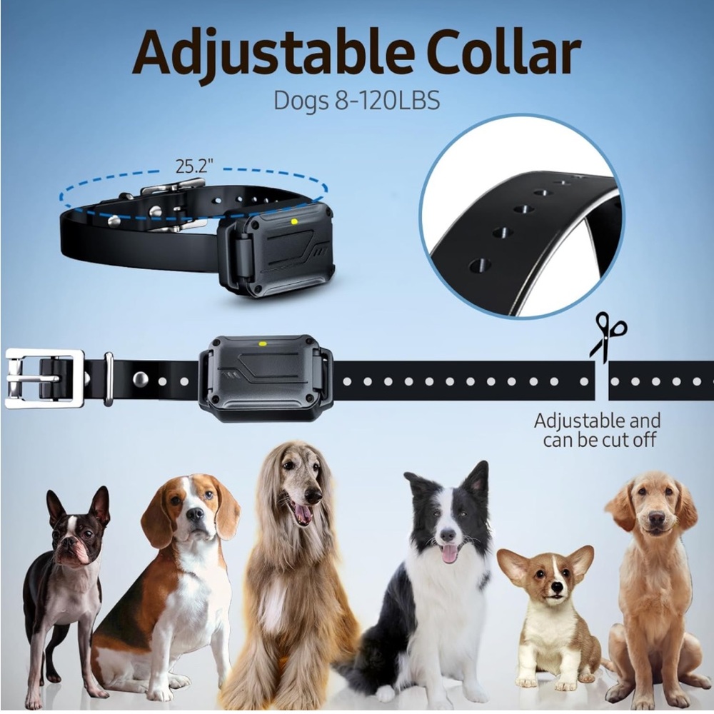 Dog Training Collar with Remote Control -3/4Mile Range Shock Collar for Dogs